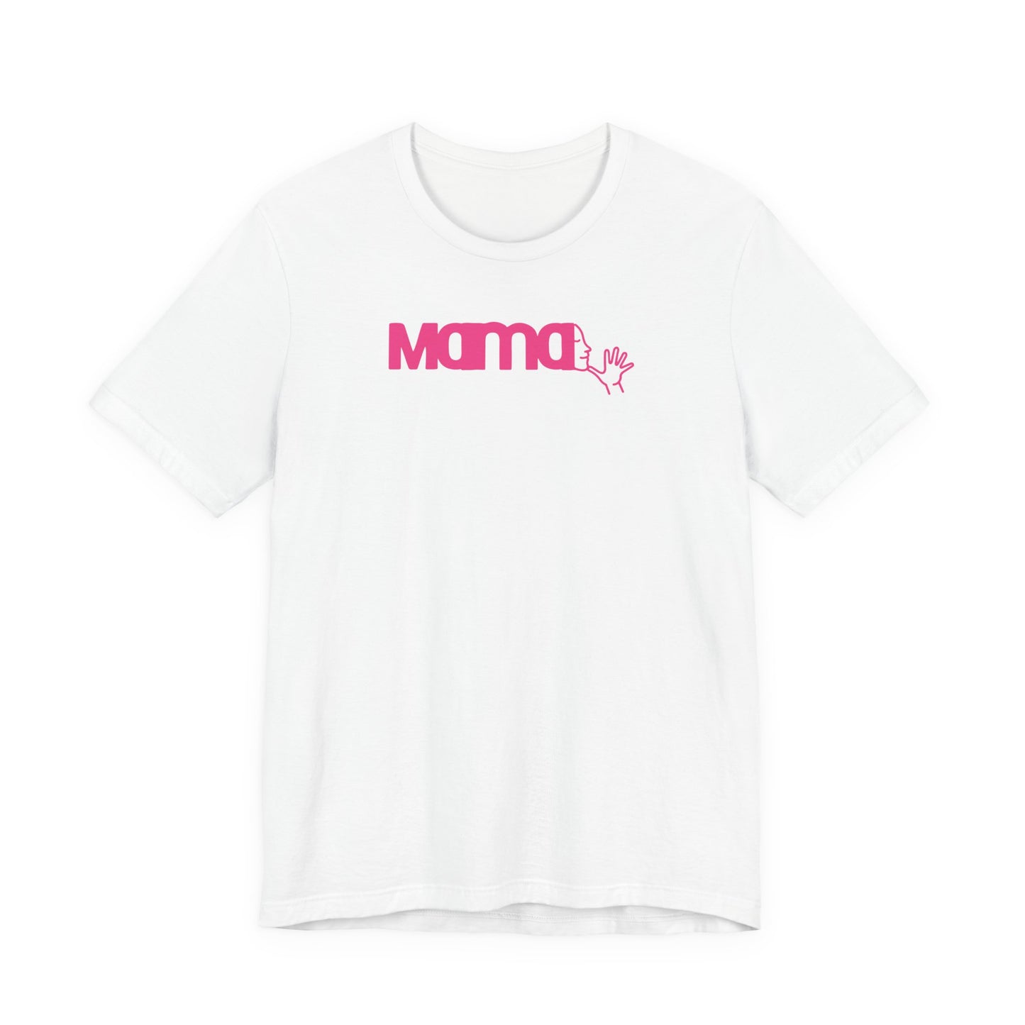 MAMA in American Sign Language Unisex Jersey Short Sleeve Tee