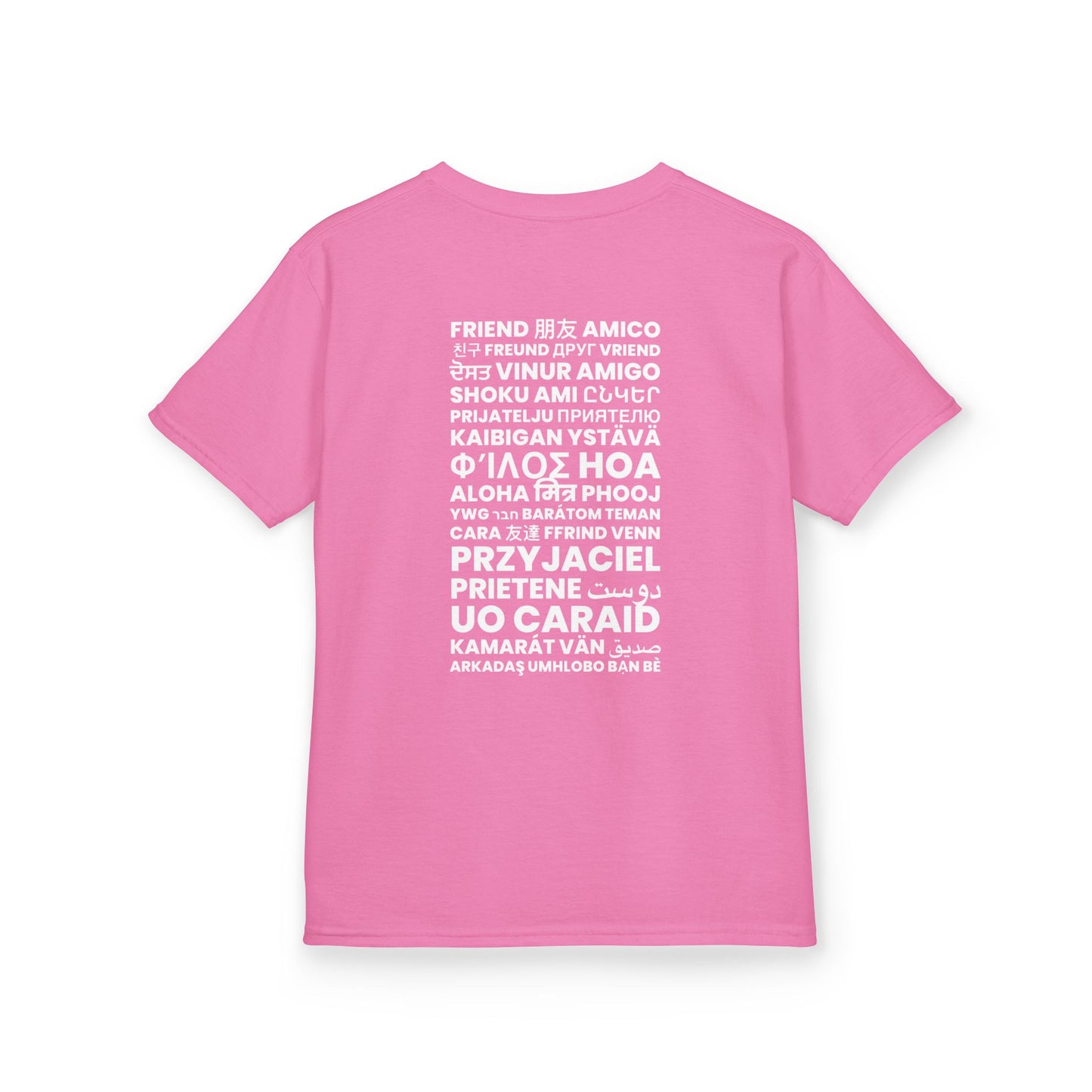 KIDS American Sign Language "FRIEND" / World Languages on the back