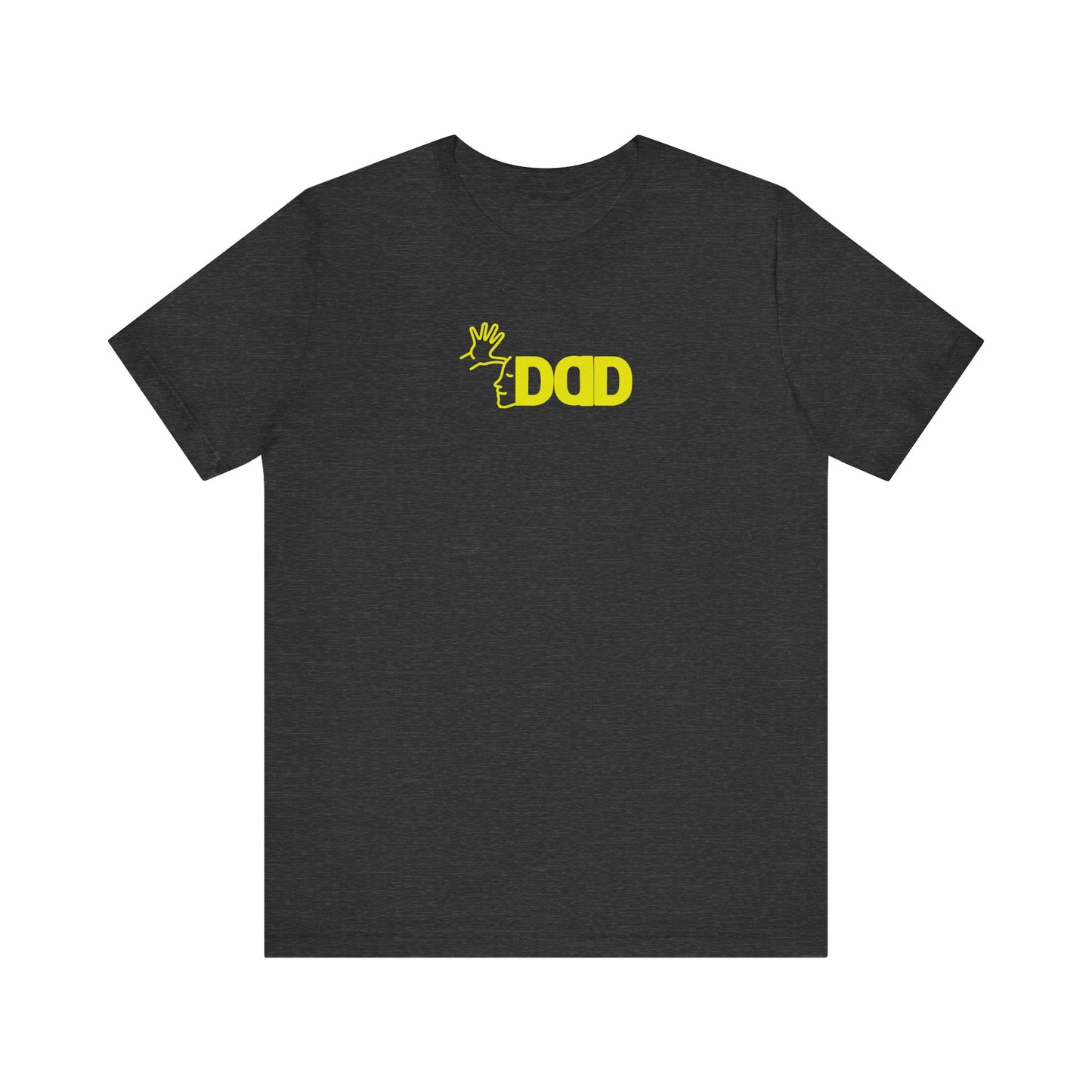 DAD American Sign Language (ASL) Unisex Jersey Short Sleeve Tee