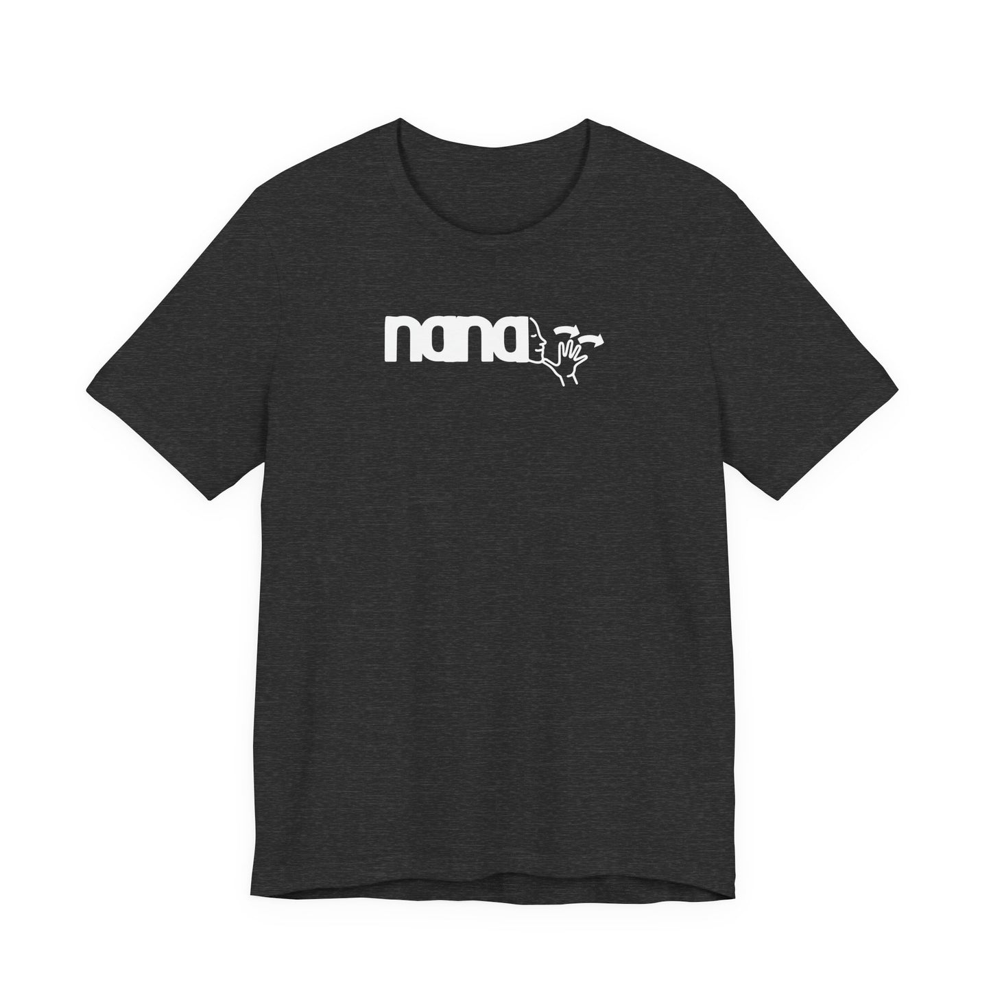 NANA American Sign Language Unisex Jersey Short Sleeve Tee