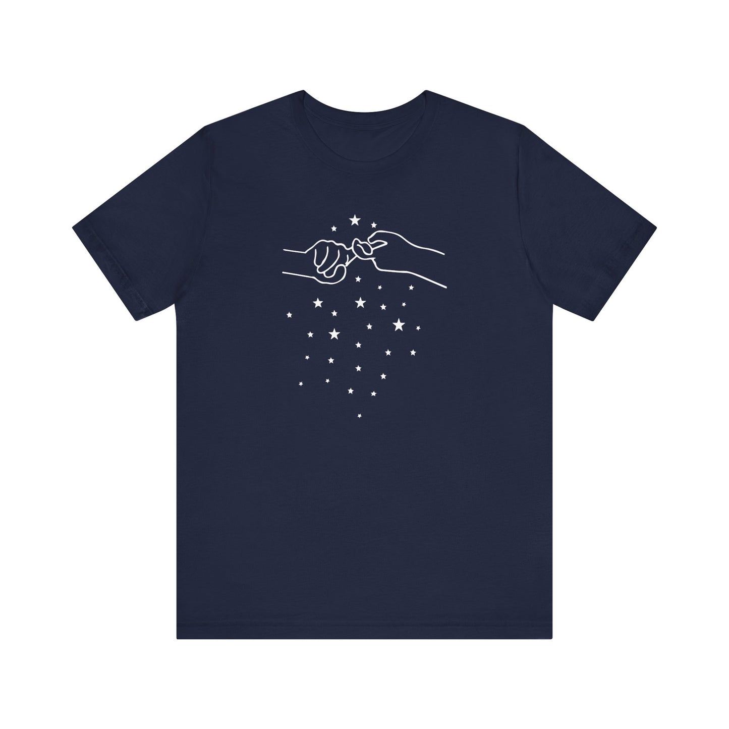 ADULT ASL "FRIEND" / World Languages on back Unisex Jersey Short Sleeve Tee