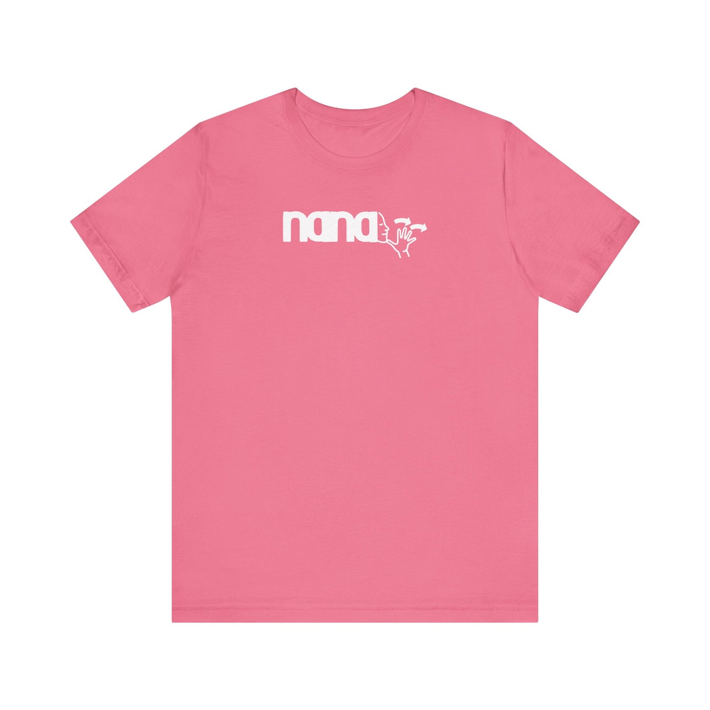 NANA American Sign Language Unisex Jersey Short Sleeve Tee