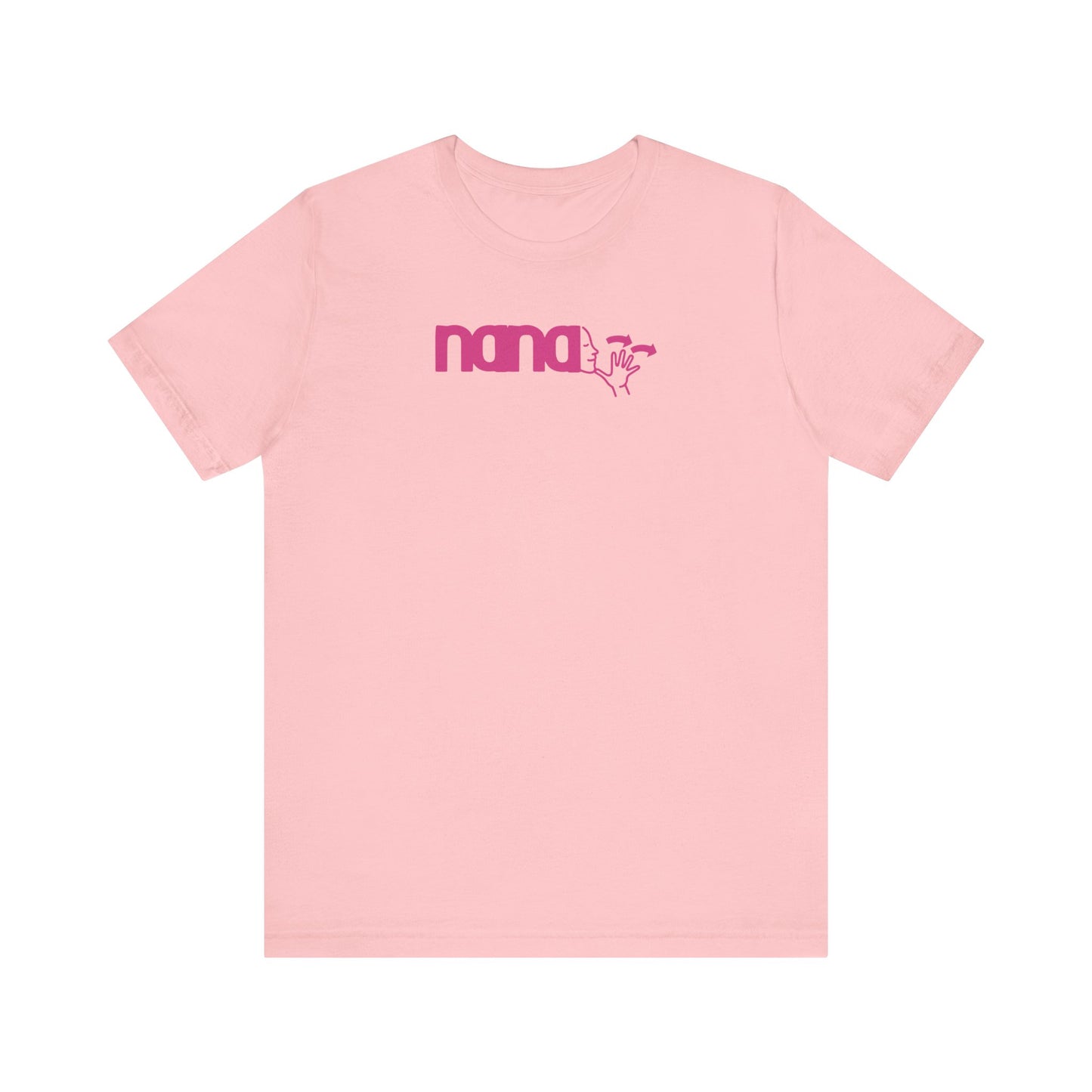NANA American Sign Language Unisex Jersey Short Sleeve Tee
