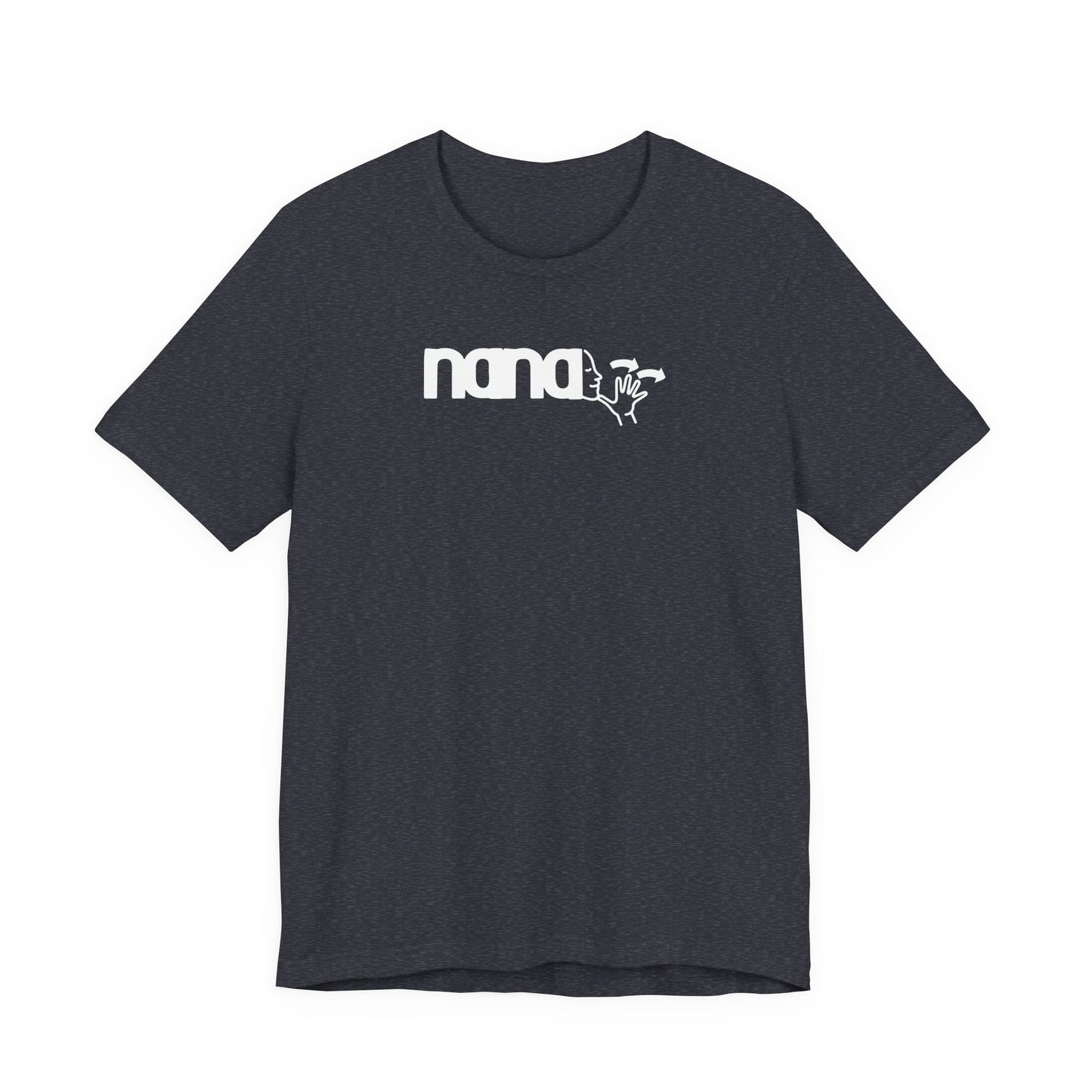 NANA American Sign Language Unisex Jersey Short Sleeve Tee