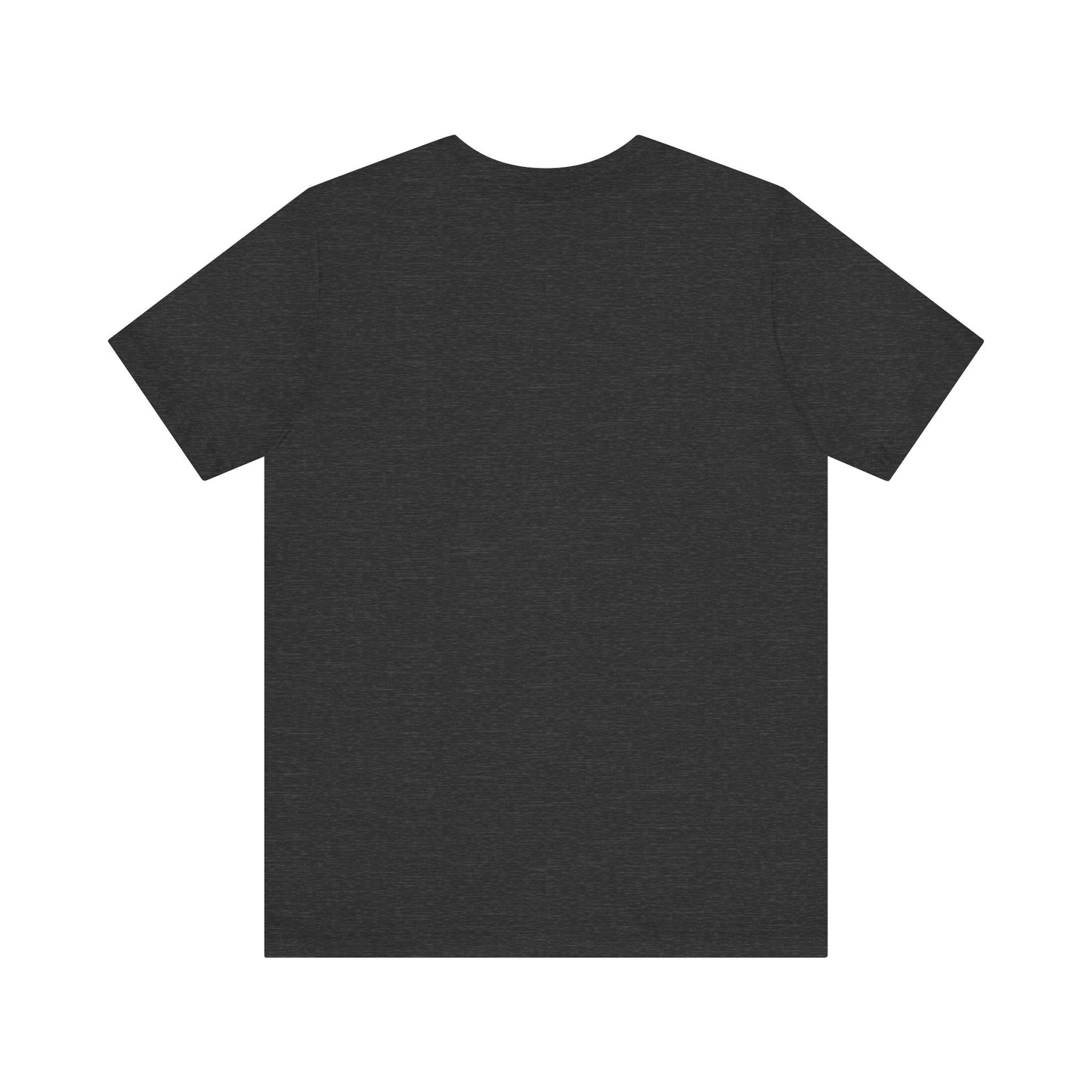 DAD in American Sign Language (WHITE decal) Unisex Jersey Short Sleeve Tee