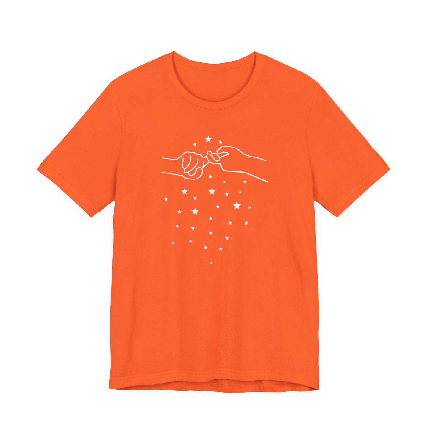 ADULT ASL "FRIEND" / World Languages on back Unisex Jersey Short Sleeve Tee