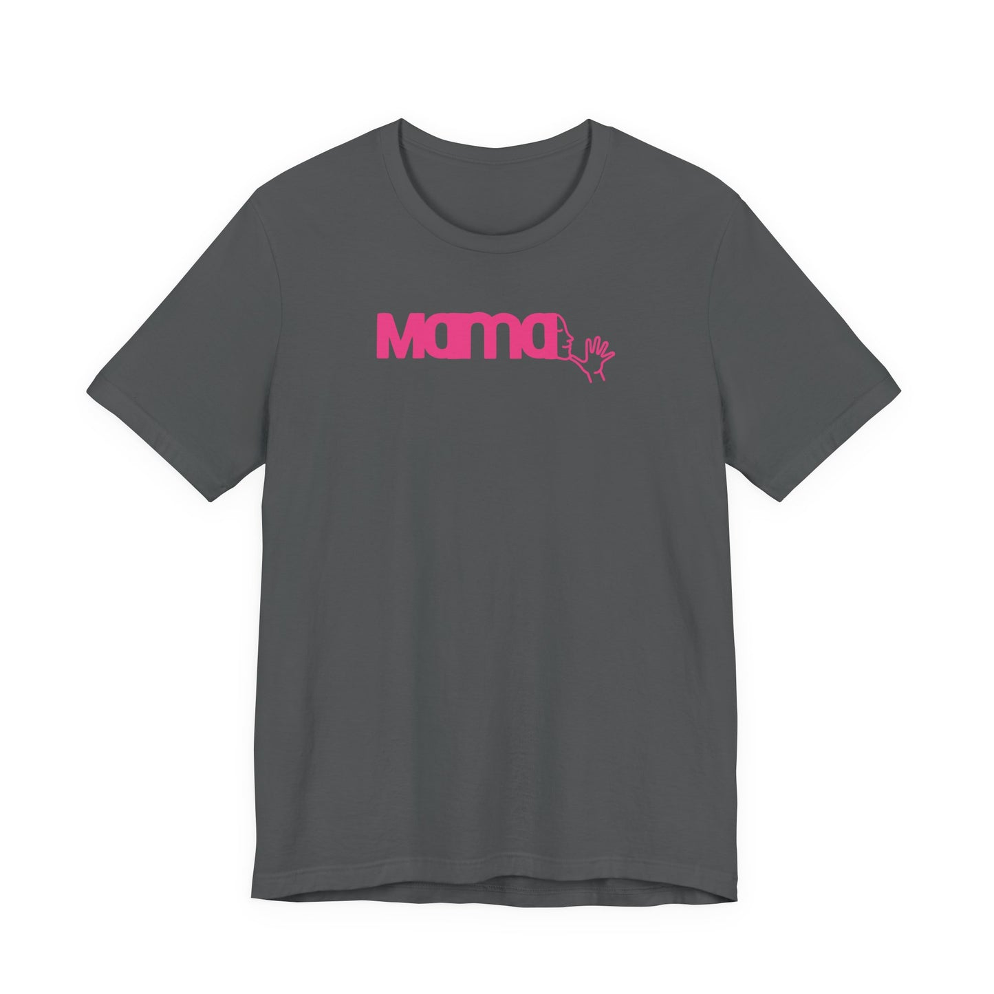 MAMA in American Sign Language Unisex Jersey Short Sleeve Tee