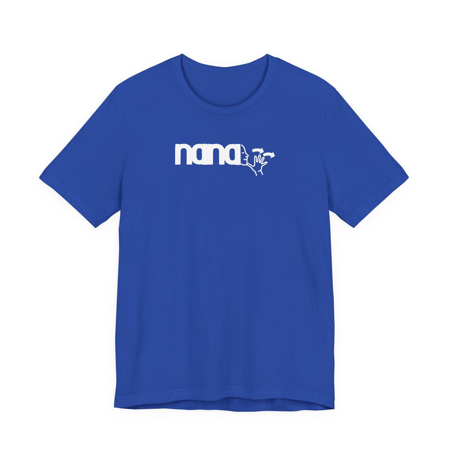 NANA American Sign Language Unisex Jersey Short Sleeve Tee