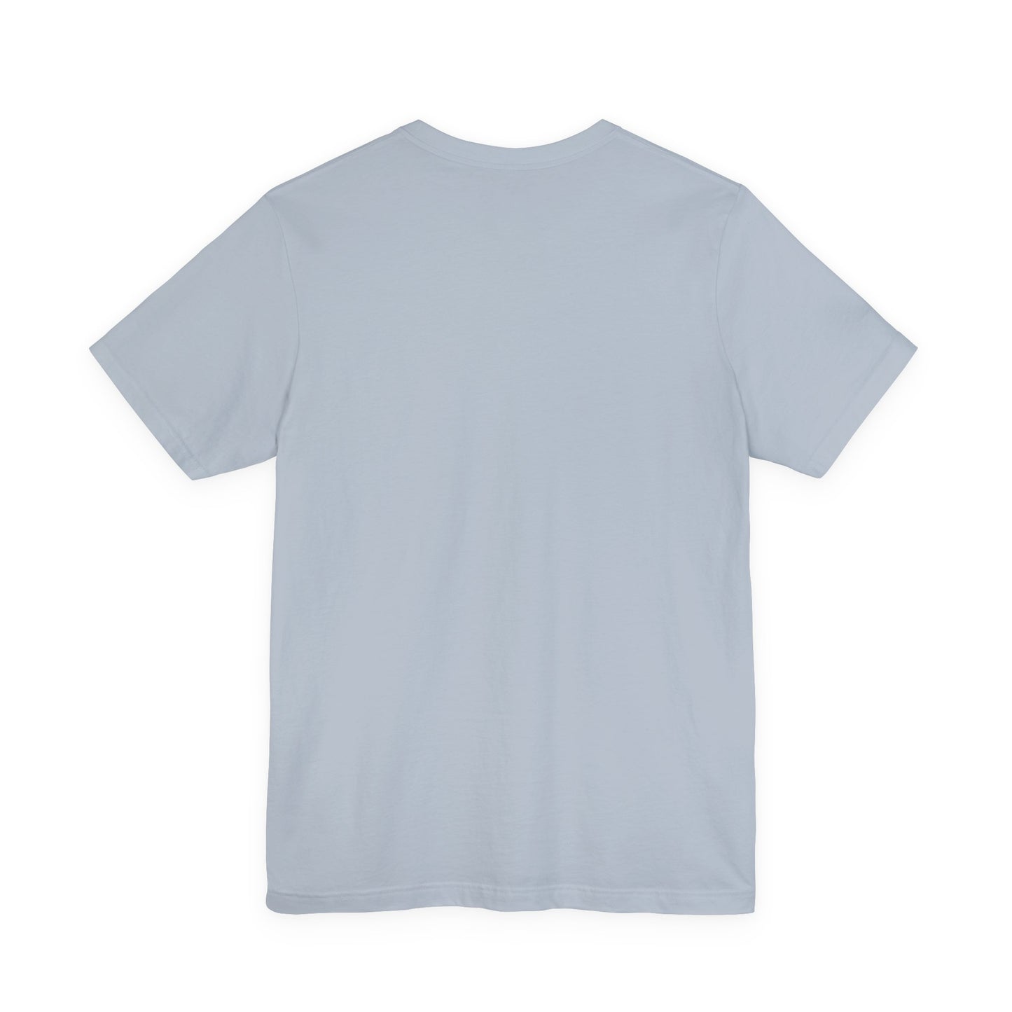 DAD in American Sign Language (BLUE decal) Unisex Jersey Short Sleeve Tee