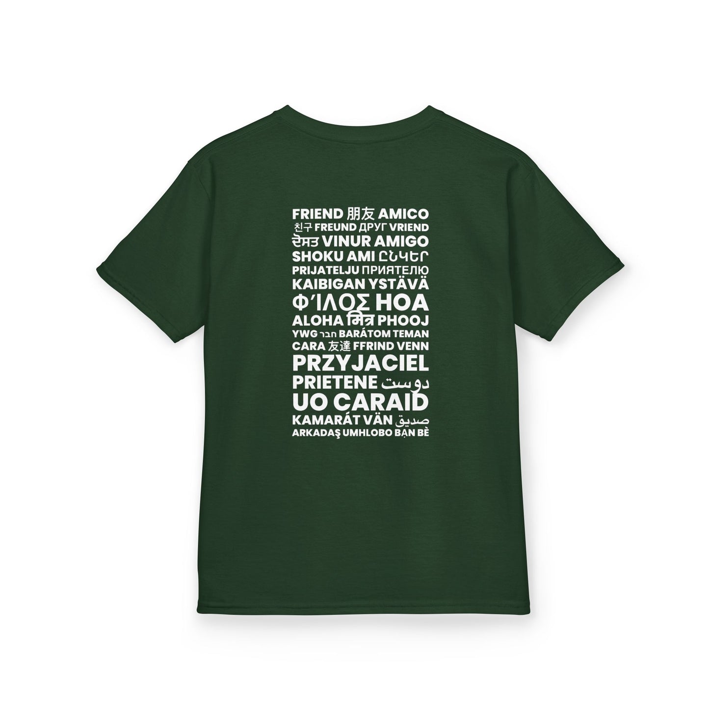 KIDS American Sign Language "FRIEND" / World Languages on the back