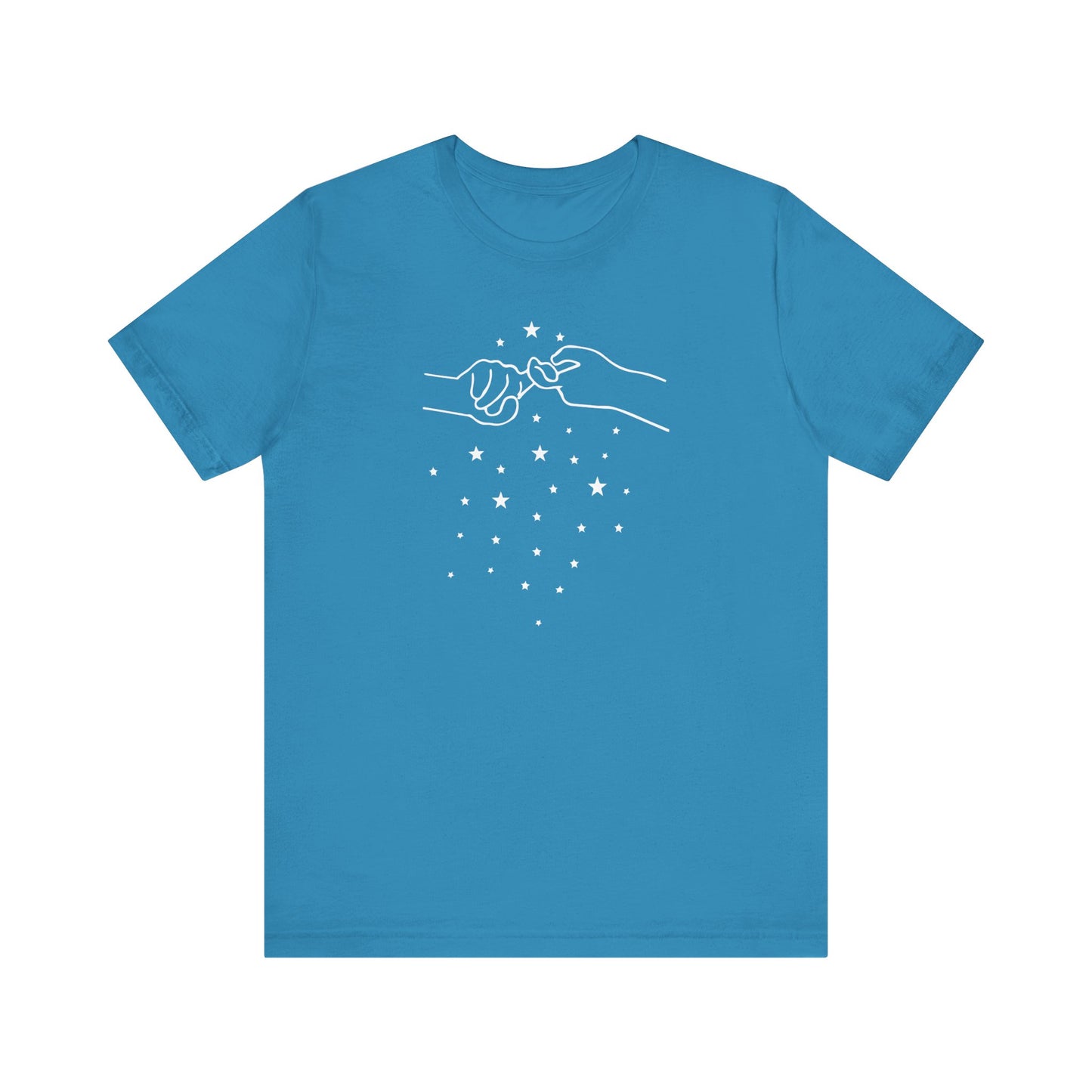 ADULT ASL "FRIEND" / World Languages on back Unisex Jersey Short Sleeve Tee