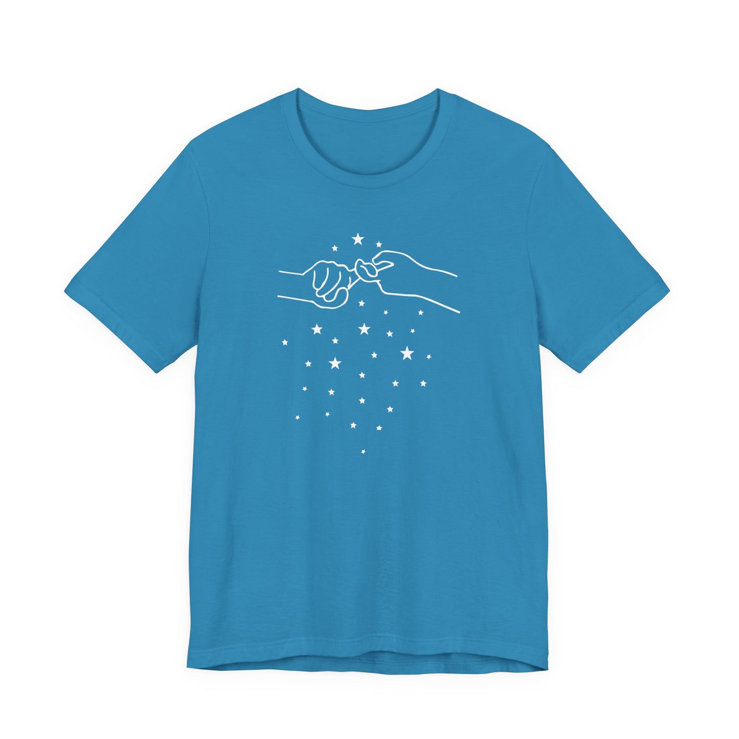 ADULT ASL "FRIEND" / World Languages on back Unisex Jersey Short Sleeve Tee