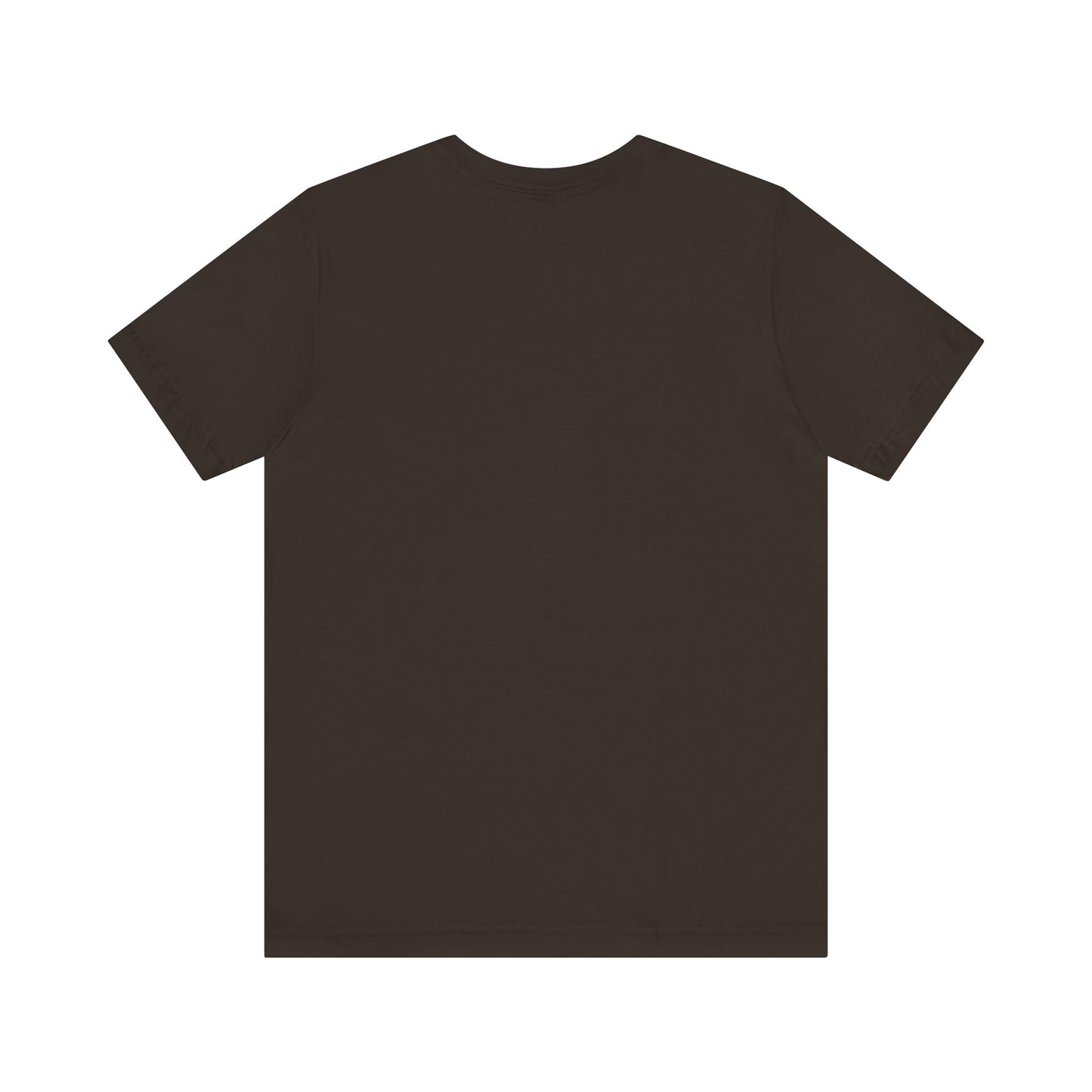 DAD in American Sign Language (WHITE decal) Unisex Jersey Short Sleeve Tee