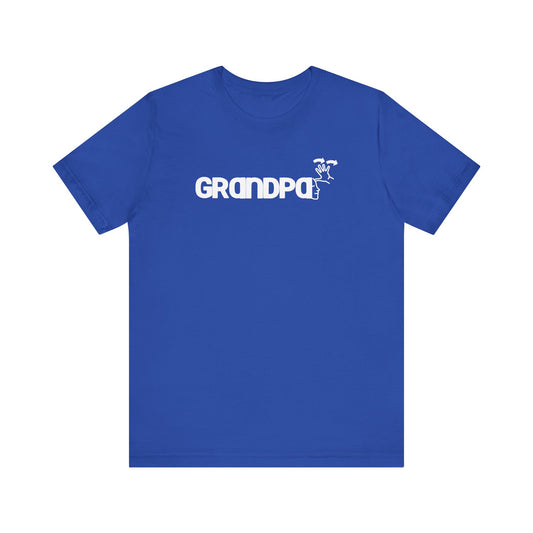 GRANDPA American Sign Language (ASL)  Unisex Jersey Short Sleeve Tee