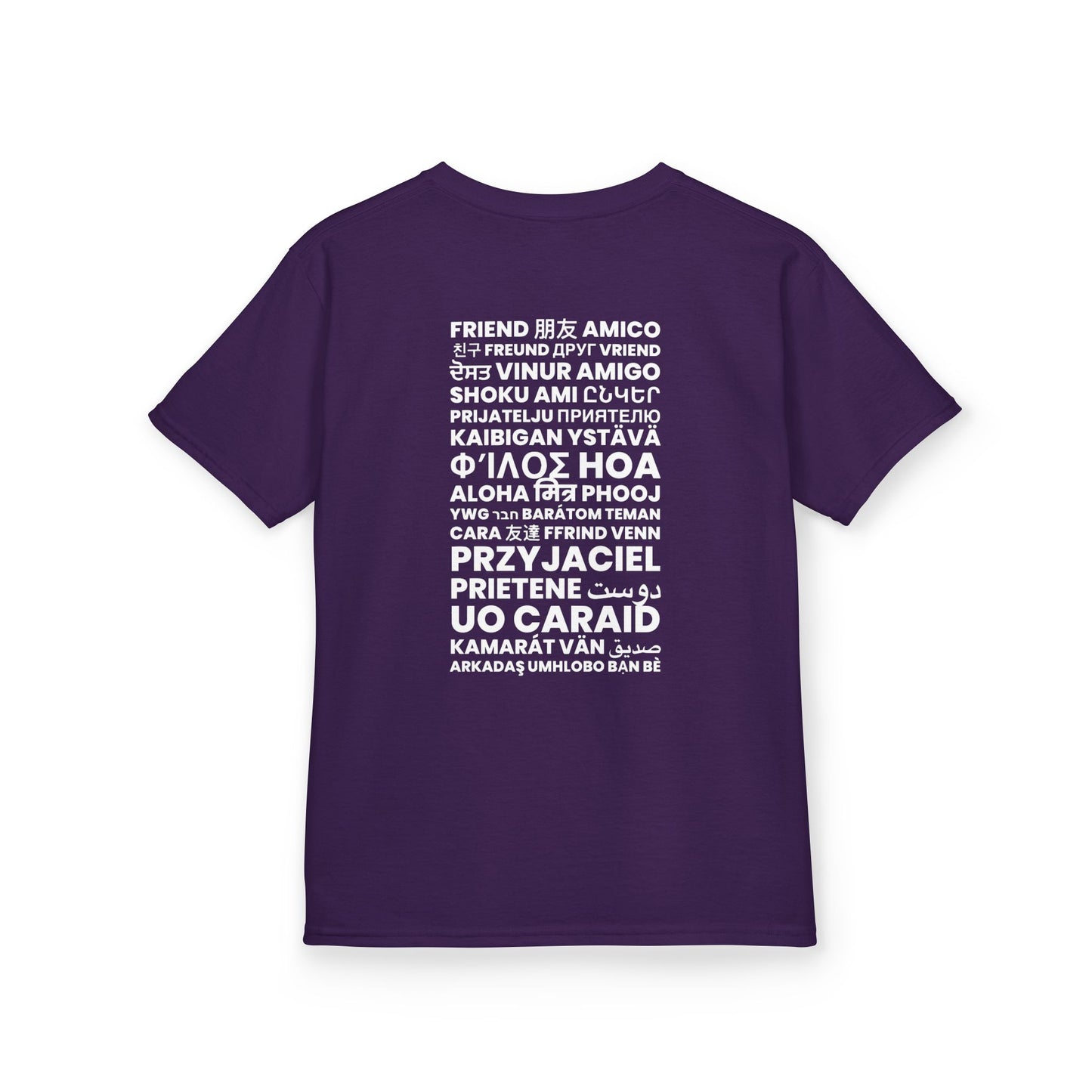 KIDS American Sign Language "FRIEND" / World Languages on the back