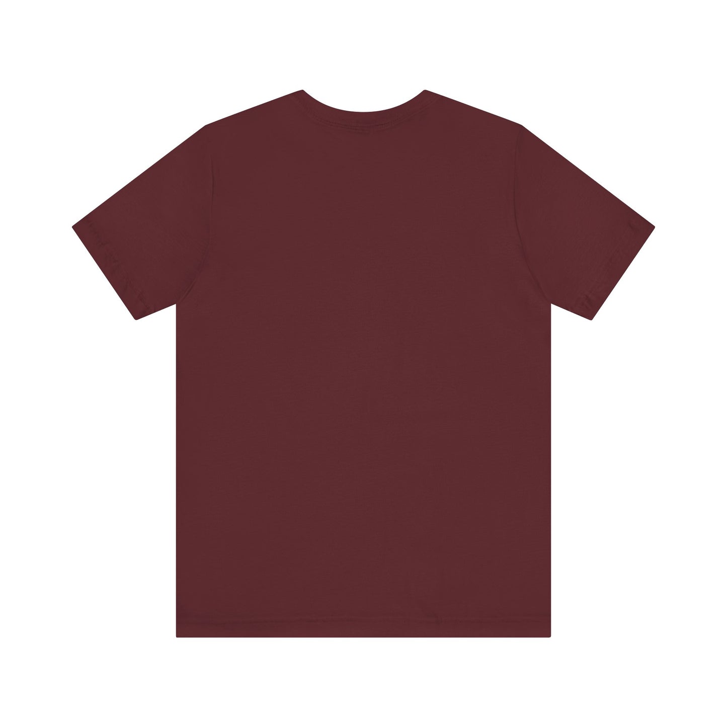LOVE (White Design) in American Sign Language, Unisex Jersey Short Sleeve Tee