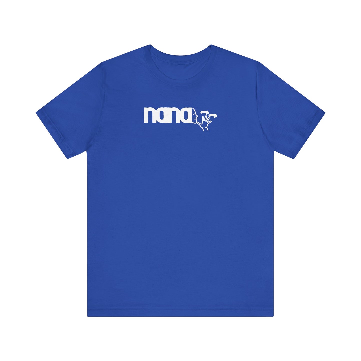 NANA American Sign Language Unisex Jersey Short Sleeve Tee