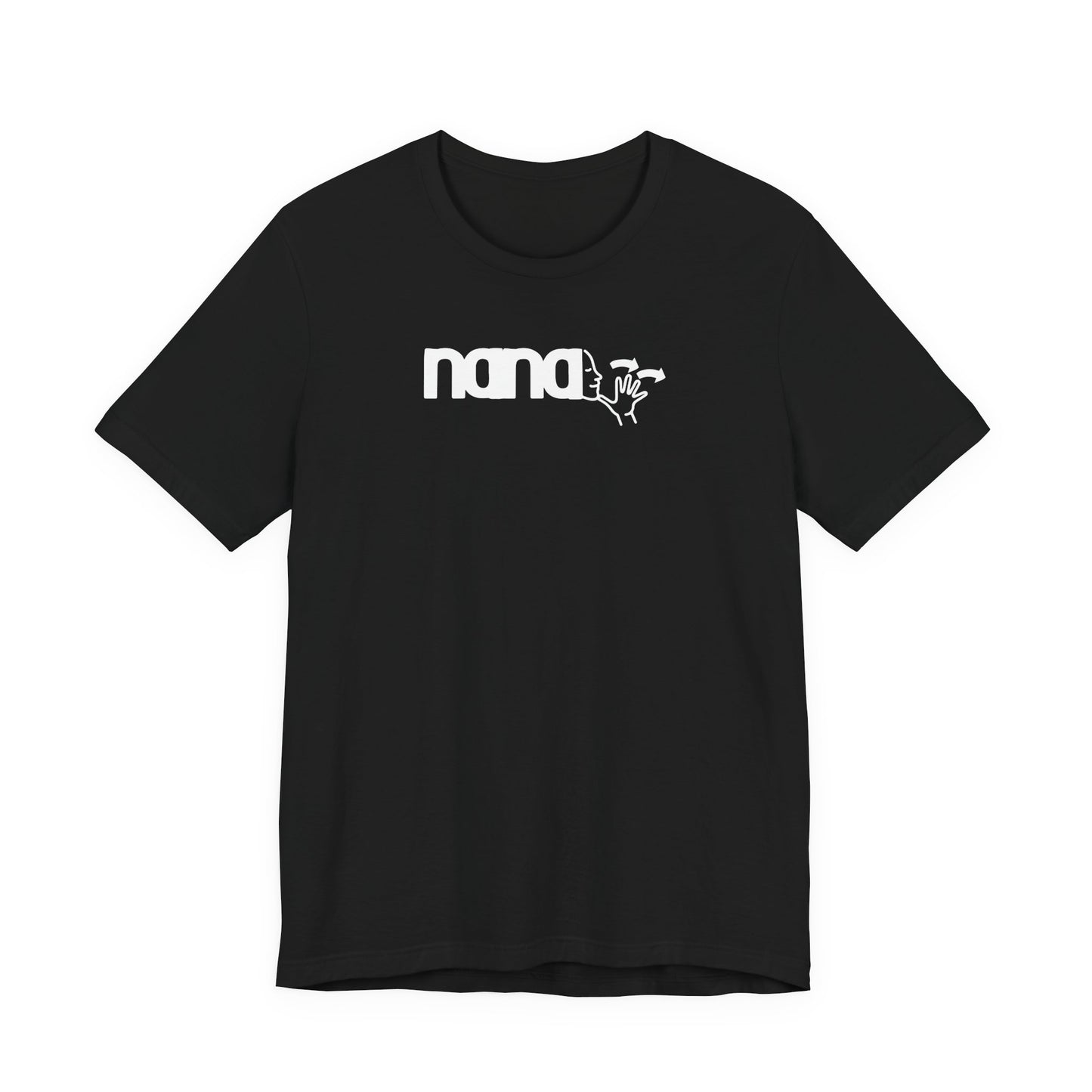 NANA American Sign Language Unisex Jersey Short Sleeve Tee