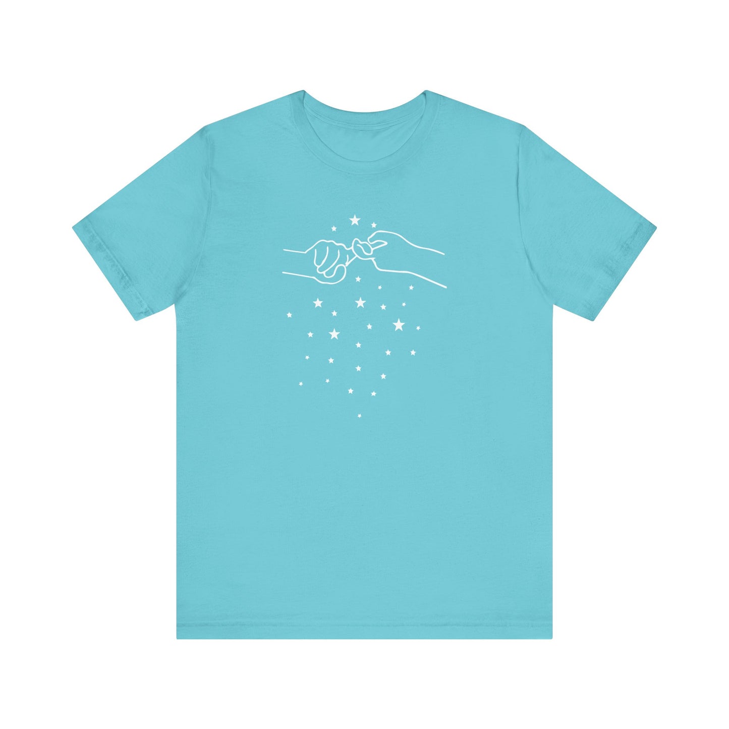 ADULT ASL "FRIEND" / World Languages on back Unisex Jersey Short Sleeve Tee