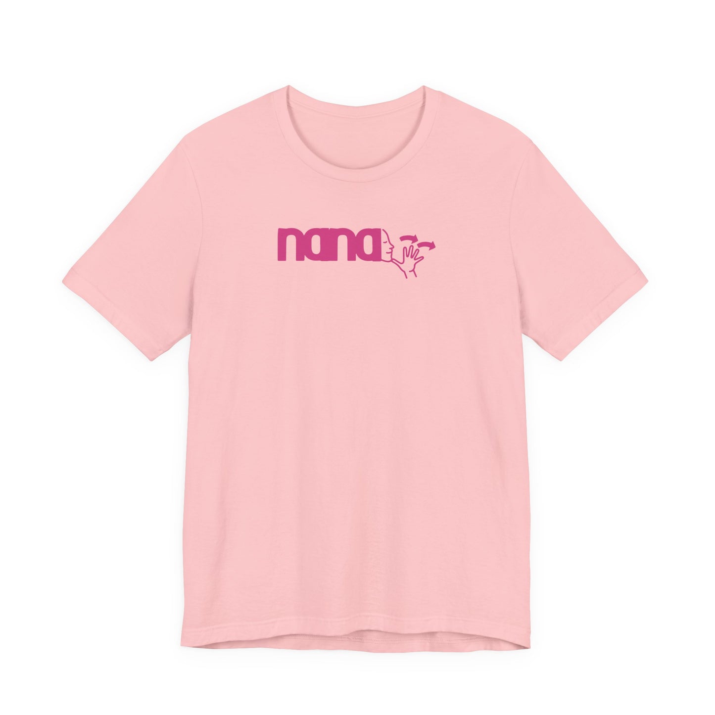 NANA American Sign Language Unisex Jersey Short Sleeve Tee