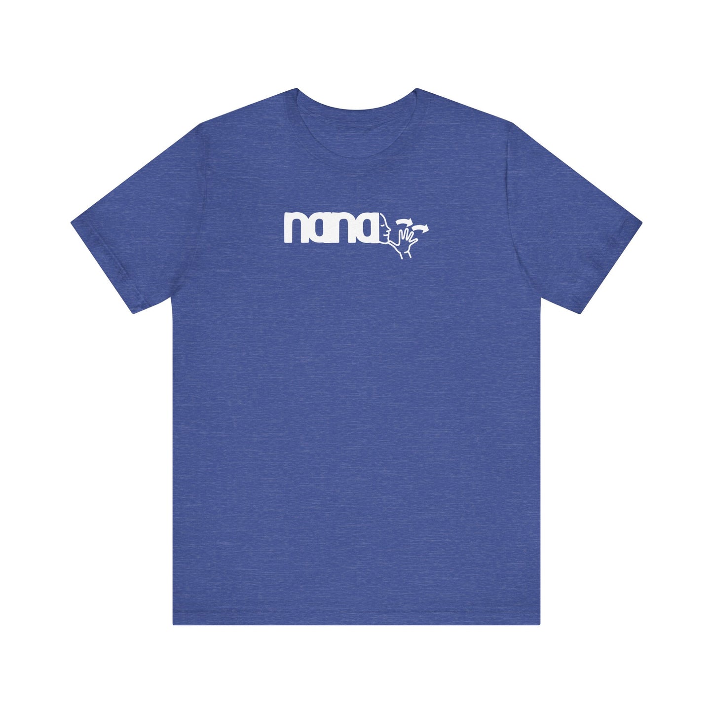 NANA American Sign Language Unisex Jersey Short Sleeve Tee