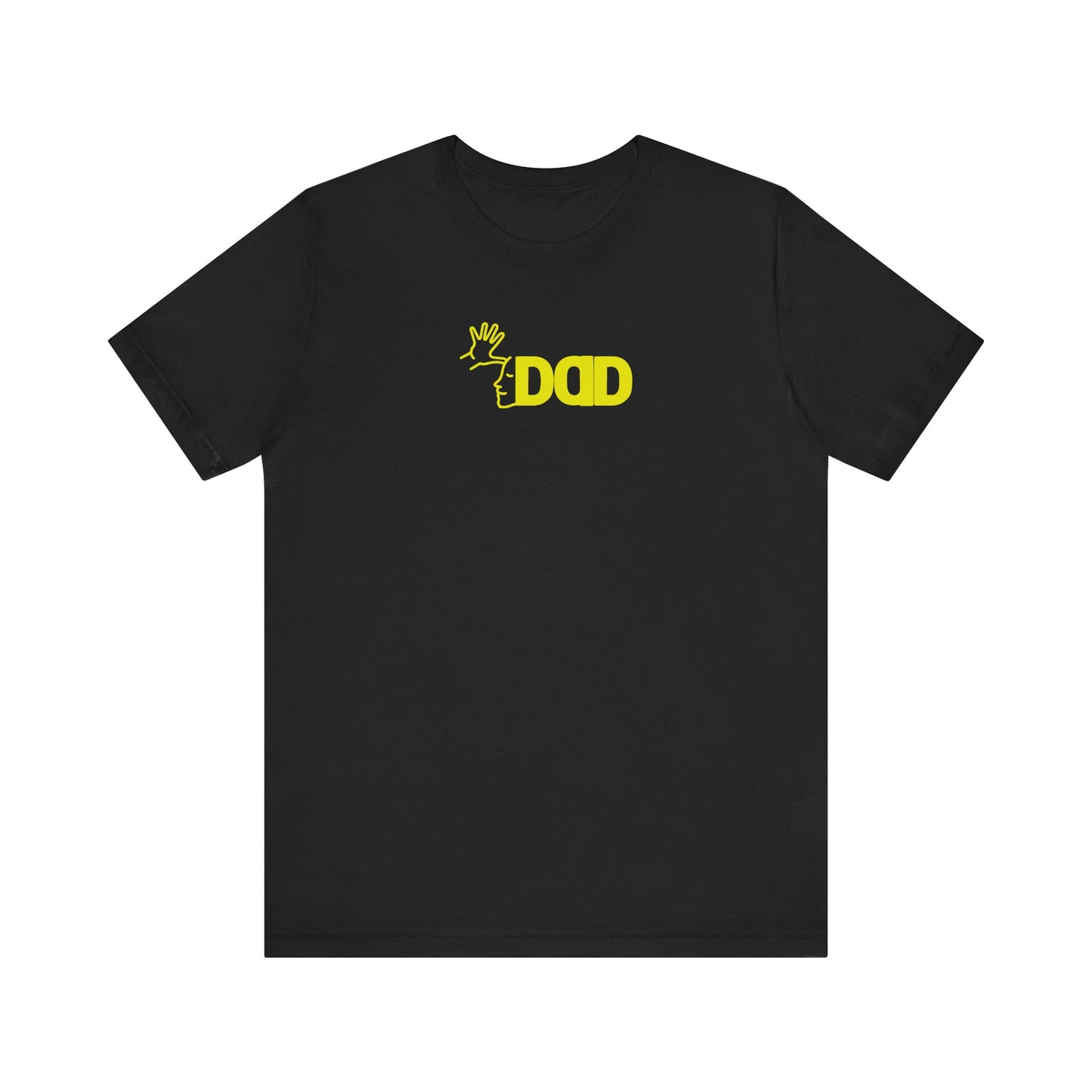 DAD American Sign Language (ASL) Unisex Jersey Short Sleeve Tee